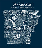 "Drink Local Beer" Arkansas Brewery Tee