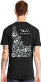 "Drink Local Beer" Idaho Brewery Pocket Tee
