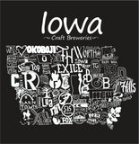 "Drink Local Beer" Iowa Brewery Tee