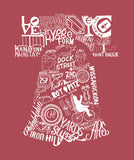 "Drink Local Beer" Philly Brewery Red Tee