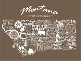 "Drink Local Beer" Montana Brewery Tee